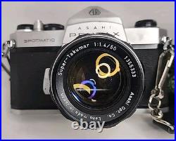 DEFECTIVE Asahi Honeywell Pentax Spotmatic 35mm Camera VINTAGE Takumar L G3D