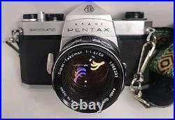DEFECTIVE Asahi Honeywell Pentax Spotmatic 35mm Camera VINTAGE Takumar L G3D