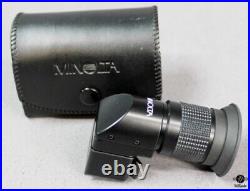 Deluxe Vintage Camera Vivitar / Minolta 3x Lenses, 2x Flash, Len Covers + Bags