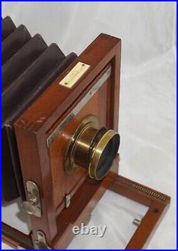 E. & H. T. Anthony & Co. 5x7 Normandie Camera Variation 2 with Brass Lens