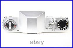 EX-Vintage Canonflex RP camera & 50mm/f11.8 R-Super Canomatic lens-1959s