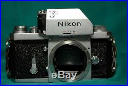 EX-Vintage Nikon F film camera & Nikkor 50mm/f11.4 Non AI lens
