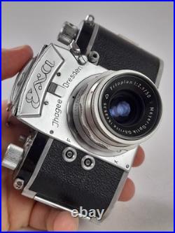 EXA Jhagee Dresden, Lens TESTED! TRIOPLAN Meyer Optik Görlitz 2.9/50mm RED V