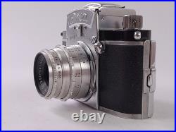 EXA Jhagee Dresden, Lens TESTED! TRIOPLAN Meyer Optik Görlitz 2.9/50mm RED V