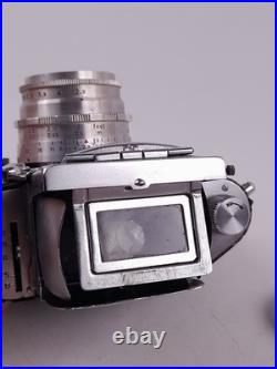 EXA Jhagee Dresden, Lens TESTED! TRIOPLAN Meyer Optik Görlitz 2.9/50mm RED V