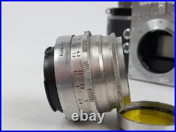 EXA Jhagee Dresden, Lens TESTED! TRIOPLAN Meyer Optik Görlitz 2.9/50mm RED V