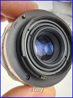 EXA Jhagee Dresden, Lens TESTED! TRIOPLAN Meyer Optik Görlitz 2.9/50mm RED V