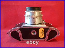 EXA System Rheinmetall Lens Tessar T 2,8/50 C. Zeiss Spiegelreflexkamera Kamera
