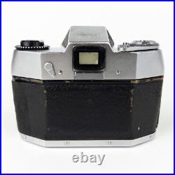 EXAKTA 500 Vintage Film Camera 35 mm ZEISS JENA TESSAR 2.8 /50 Lens # 8168037