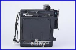 EXC++ GRAFLEX CROWN GRAPHIC 4x5 withXENAR 135mm f4.7 LENS, CLEAN! TESTED, NICE