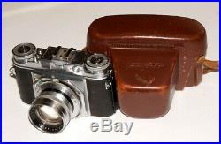 EXC Voigtlander Prominent 35mm rangefinder camera with 50mm f/1.5 Nokton lens
