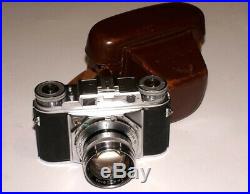 EXC Voigtlander Prominent 35mm rangefinder camera with 50mm f/1.5 Nokton lens