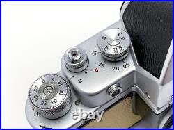 Early 1950s Vintage Zenit-C 35mm SLR Camera M39 Serviced & Tested s/n5813338