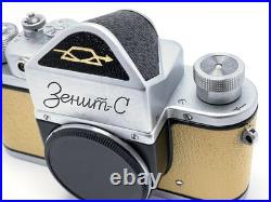 Early 1950s Vintage Zenit-C 35mm SLR Camera M39 Serviced & Tested s/n5813338