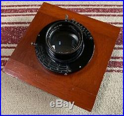 Eastman Kodak 8 x 10 View Camera withLens, Extension Rail, Film Holders & Cases