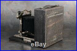 Eastman Kodak Premo No. 9 5x7 Folding Camera with B&L 8½ f8 Lens + Original Case