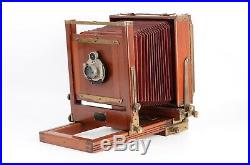 Eastman Kodak View No. 2 Improved Empire State 6½ x 8½ Camera with B&L Lens