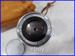 Ernst Leitz GmbH Wetzlar Elmar f=9cm 14 Vintage Camera Lens (Nr. 1387845) Covers
