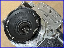 Exakta Exa Vintage Camera with 35mm f/3.5 a schacht Travenar R ULM Lens withbox Exakta Exa Vintage Camera with 35mm f/3.5 a schacht Travenar R ULM Lens withbox
