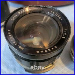 Exakta VX Ihagee Dresden 35mm Camera Withmultiple lenses Untested