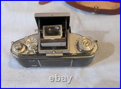 Exakta VX Ihagee Dresden 35mm Camera Withmultiple lenses Untested