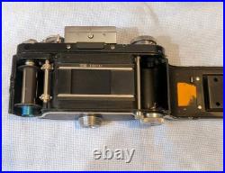 Exakta VX Ihagee Dresden 35mm Camera Withmultiple lenses Untested