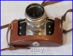 Exakta VX Ihagee Dresden 35mm Camera Withmultiple lenses Untested