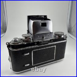 Exakta VX Ihagee Dresden 35mm Camera with Carl Zeiss Tessar F3.5 50mm READ