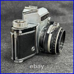 Exakta Varex IIb Vintage SLR Camera Carl Zeiss Jena Biotar Lens With extras