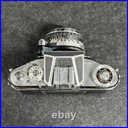Exakta Varex IIb Vintage SLR Camera Carl Zeiss Jena Biotar Lens With extras