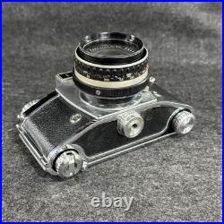 Exakta Varex IIb Vintage SLR Camera Carl Zeiss Jena Biotar Lens With extras