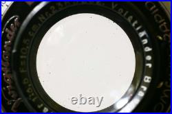 F97561 Voigtlander Bessa RF Rangefinder Camera Heliar Lens Requires Repair