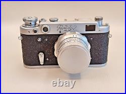 FED-2 USSR Soviet 35mm Vintage Camera Lens Industar-26m 2.8/52