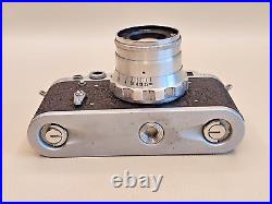 FED-2 USSR Soviet 35mm Vintage Camera Lens Industar-26m 2.8/52