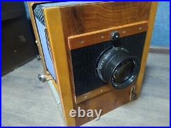 FKD Vintage soviet large format camera 18 x 24 + lens Industar 37 (4,5/300)