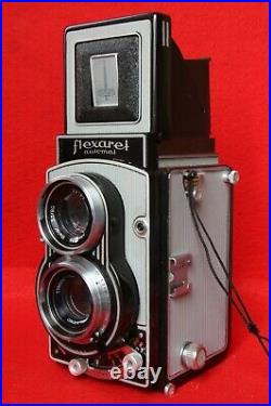 FLEXARET VI, Meopta, TWIN lens camera, CLA, Czechoslovakia