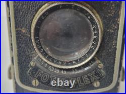 FOTH-FLEX Camera Germany VTG Dual Lens Anastigmat Detached Strap UNTESTED