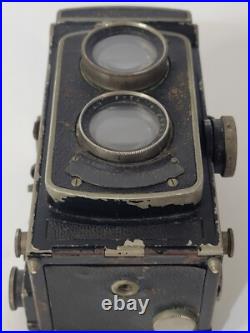 FOTH-FLEX Camera Germany VTG Dual Lens Anastigmat Detached Strap UNTESTED