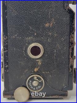 FOTH-FLEX Camera Germany VTG Dual Lens Anastigmat Detached Strap UNTESTED