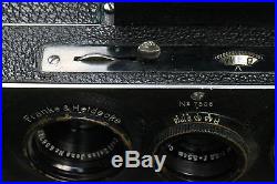 FRANKE & HEIDECKE stereo 3D camera Heidoscop 14.5/5,5cm Tessar Lens