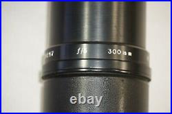 Fern Astro-Berlin 300MM F5 Camera Lens Vintage Untested UNK Mount Burk & James