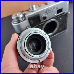 Film Camera 35 mm Fed 4 lens industar-61 vintage camera tested ussr