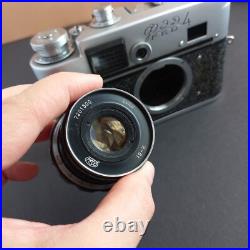 Film Camera 35 mm Fed 4 lens industar-61 vintage camera tested ussr