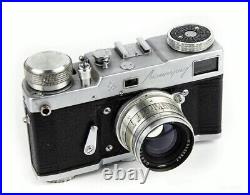 Film Camera 35mm Tested LENINGRAD lens JUPITER-8 2/50 M39 vintage rangefinder