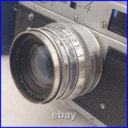 Film Camera Zorki 4 35mm Jupiter 8 f2/50 Lens Vintage Rangefinder Camera USSR