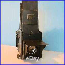 Folmer Graflex RB Series C 4x5 Camera With Rare 2.9 F15 cm Plaubel Anticomar Lens