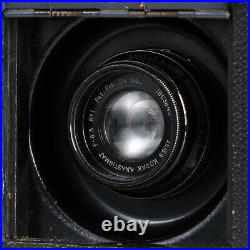 Folmer & Schwing Auto Graflex Jr 2¼ x 3¼ Camera w Zeiss Kodak No. 1 f6.3 Lens