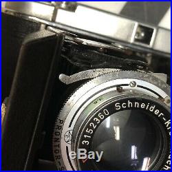 Franka Solida III Folding 120 Film Camera 80mm f2.9 Schneider Kreuznach Lens