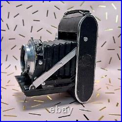 Franka Solida III Medium Format 120 Roll Film Camera Radionar f2.9 80mm Lens