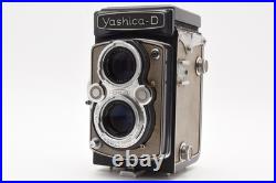 Free shipping Near MINT Yashica D TLR 6x6 Twin Lens Vintage Film Camera JAPAN